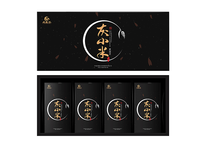 灰小米包装设计