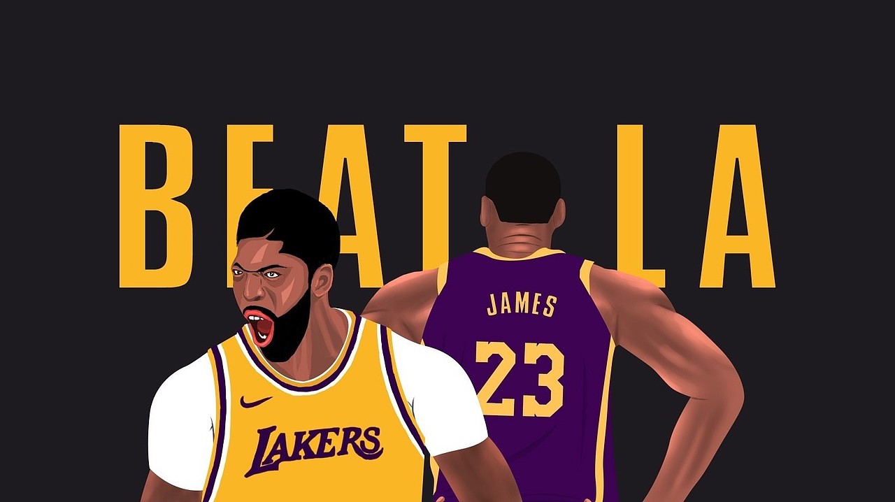 近期NBA球星手绘插画