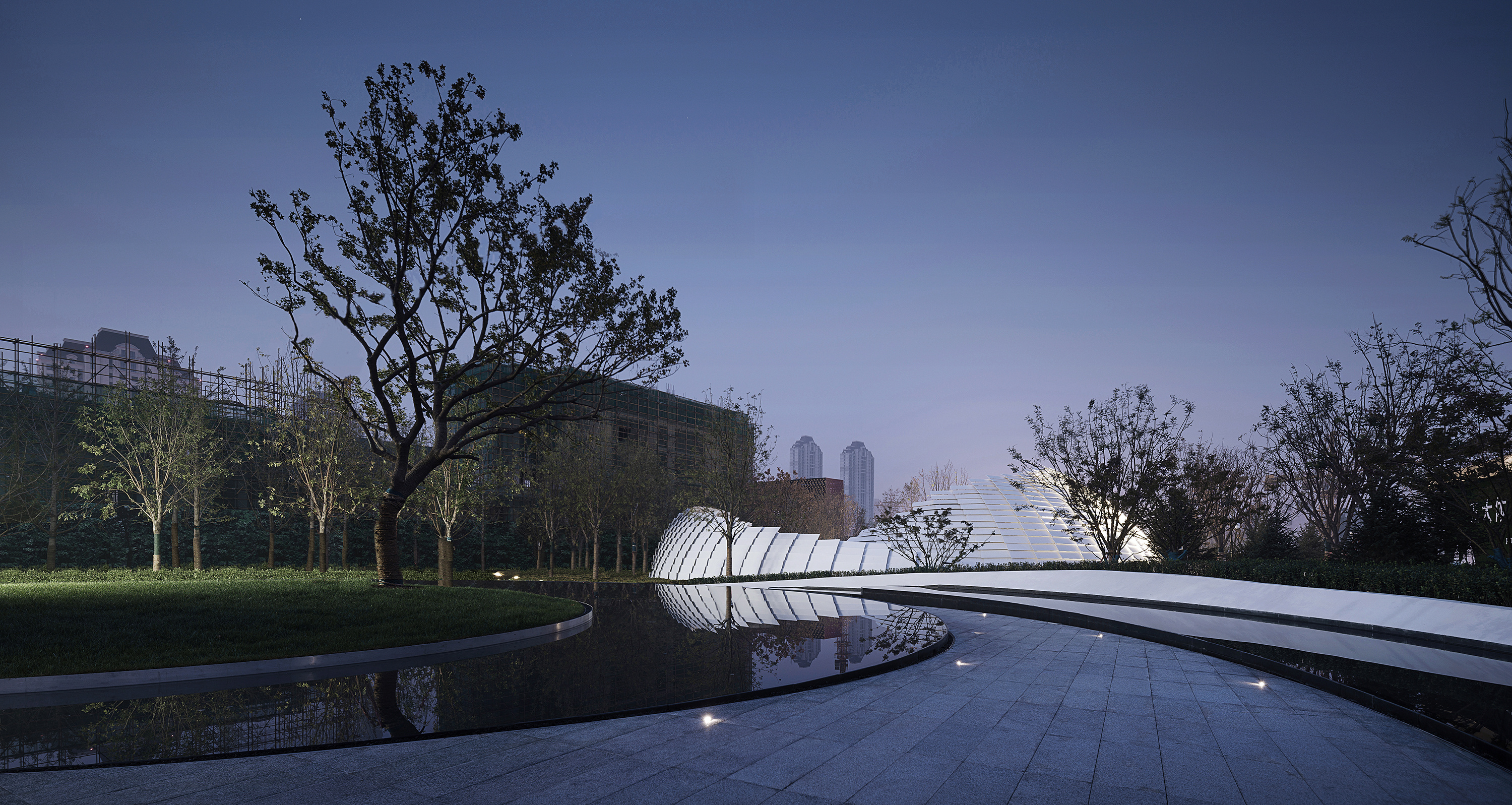 景观摄影 | 天津大华流线艺术公园景观