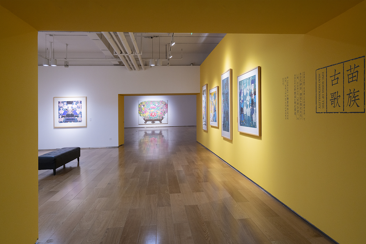 展陈设计丨我的民间美术之路--左汉中艺术展（图ZMjg0MzExMDY0） - 展陈设计 - 站酷设计师格局创界文化原创素材 - 站酷ZCOOL