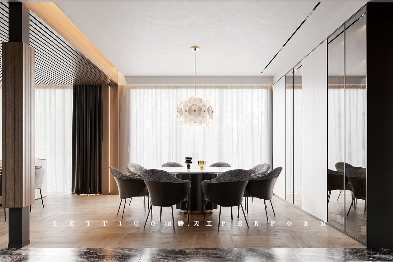 高级质感的意式轻奢别墅（图ZMzA0OTg5ODY0） - 家装设计 - 站酷设计师DesignerZtt186原创素材 - 站酷ZCOOL