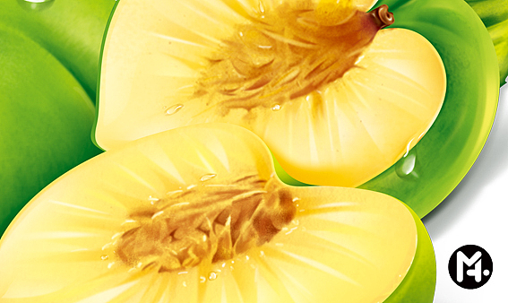 水果系列|电脑喷绘