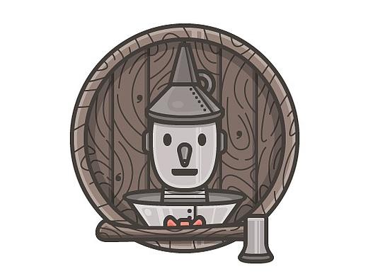  Illustrator绘制“绿野仙踪”