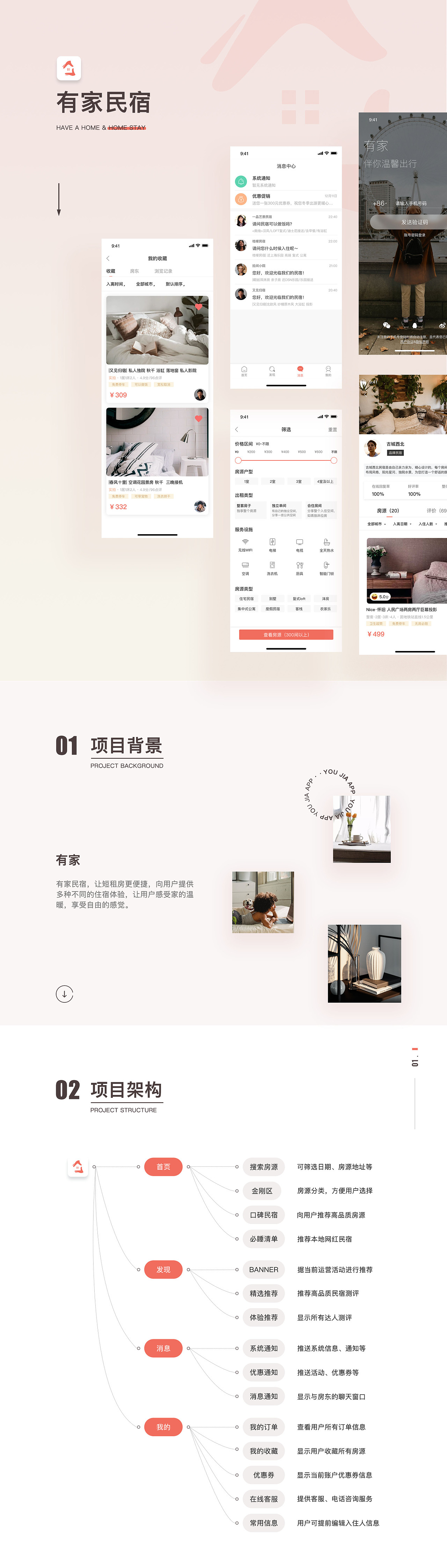 UI丨有家民宿APP（图ZMjY4MzE3NDUy） - APP界面 - 站酷设计师a露酱原创素材 - 站酷ZCOOL