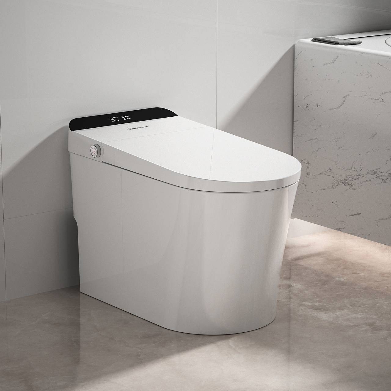 室内马桶渲染 白底图渲染|三维|场景|z50607817 - 原创作品 - 站酷