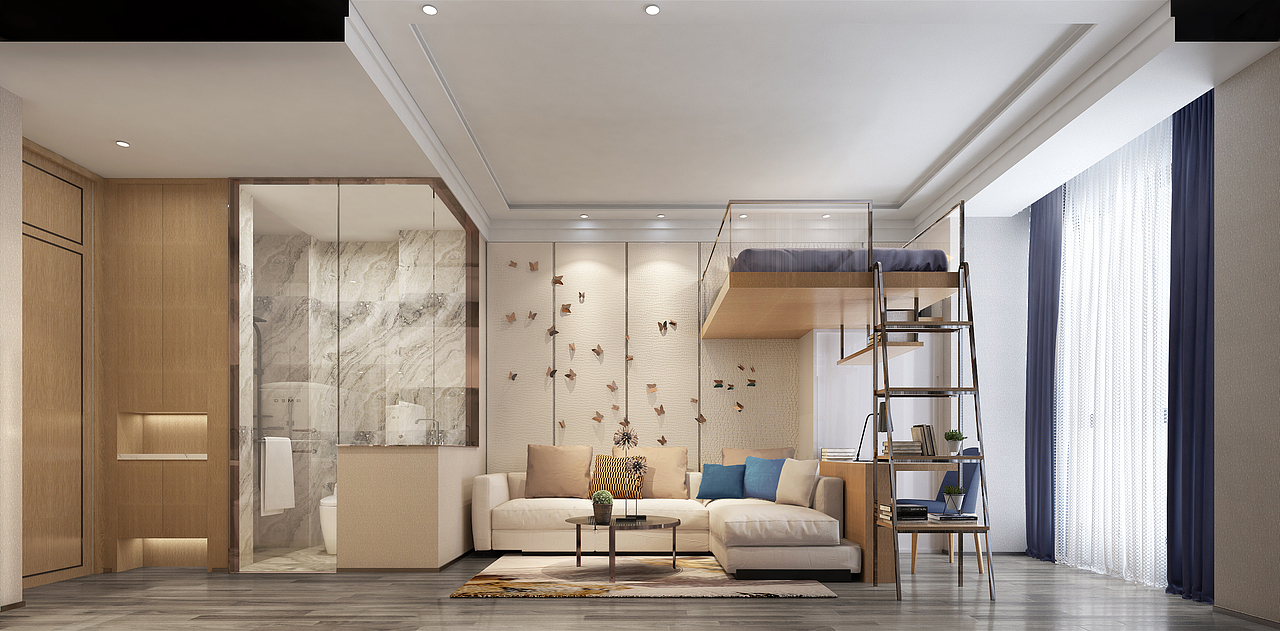 樣板間效果圖（圖ZODYyNjYzMDQ=） - 家裝設(shè)計(jì) - 站酷設(shè)計(jì)師超人斯坦利原創(chuàng)素材 - 站酷ZCOOL