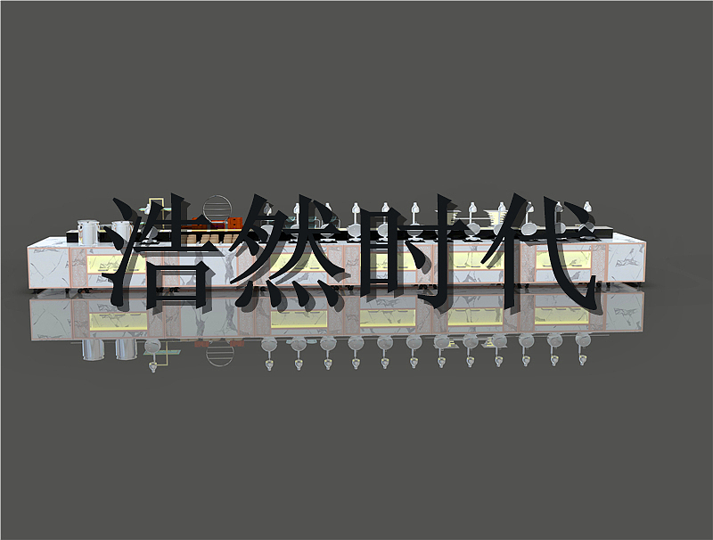 餐厅宴会移动布菲台定制加工