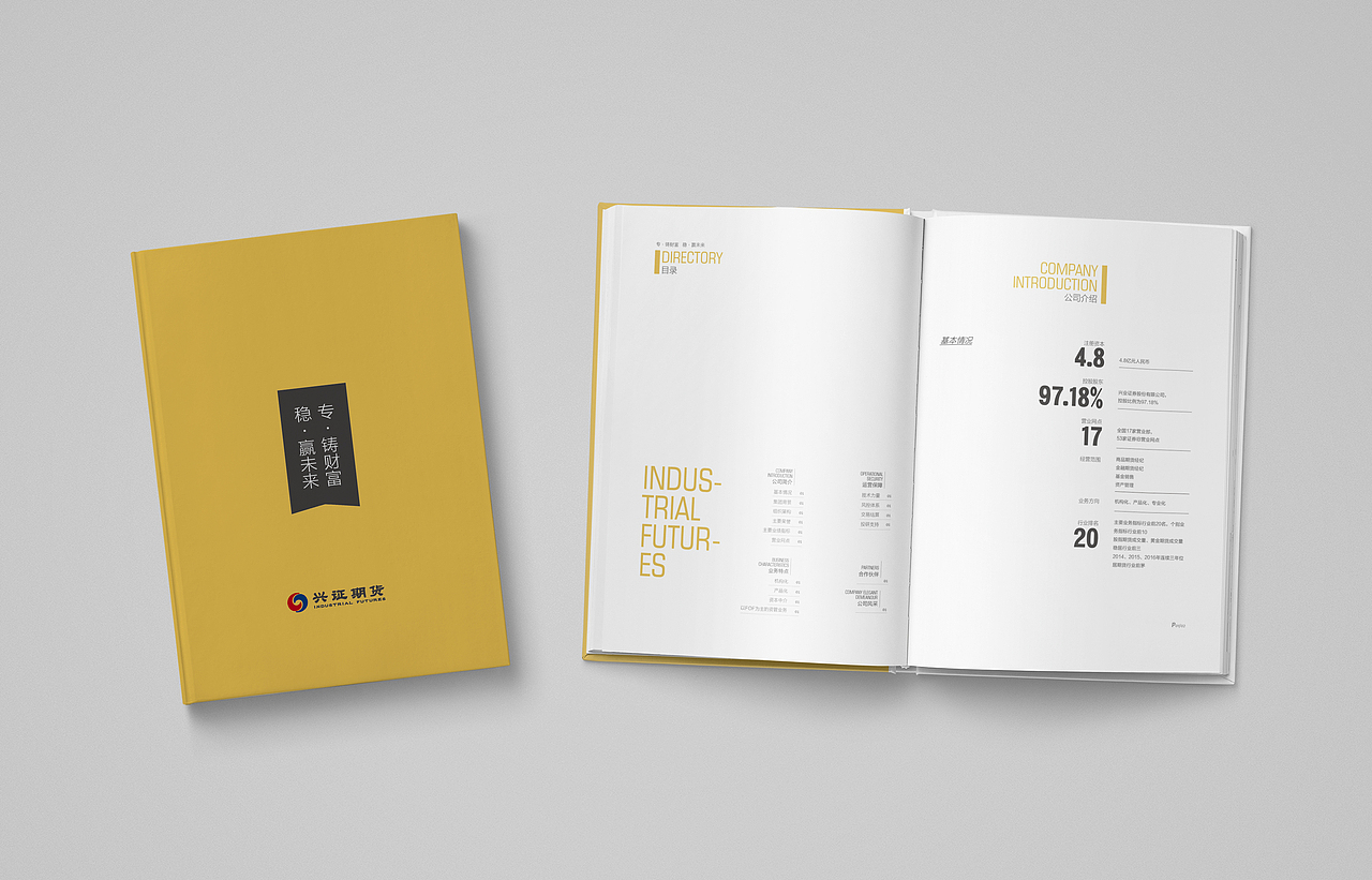 金融画册设计