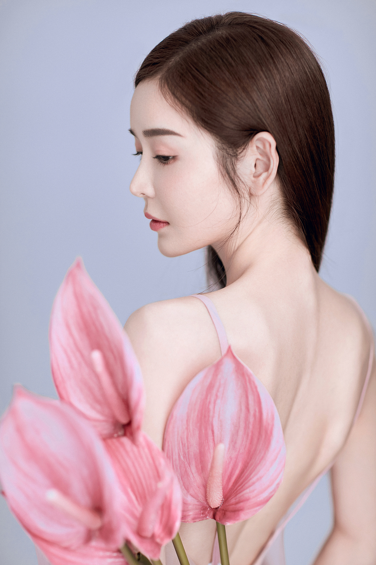 🌸晒一朵粉掌花（图ZMjI3ODc3OTU2） - 人像摄影 - 站酷设计师周周商业修图原创素材 - 站酷ZCOOL