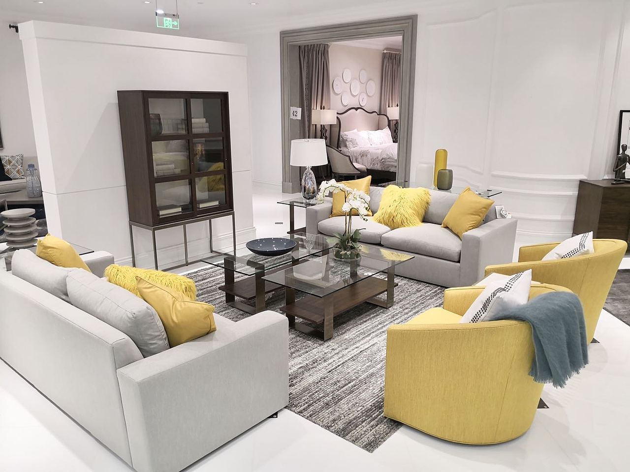 美克美家武汉旗舰店开业布展