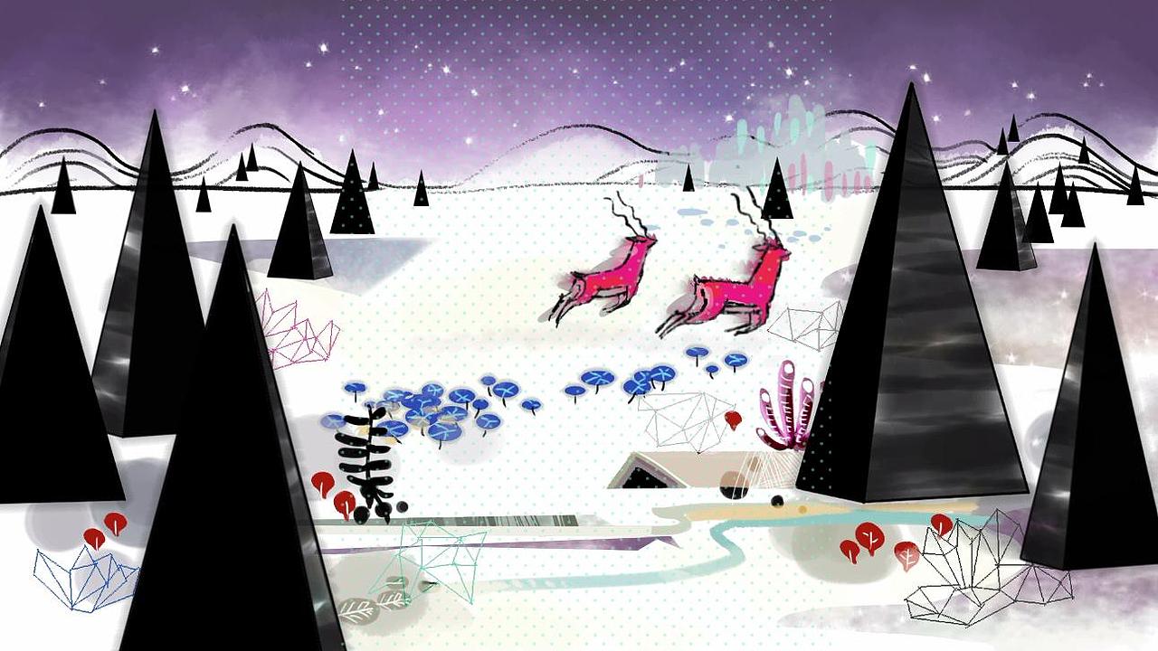 MTV天籁村ID动画—电z（图ZOTYxMDgyMA==） - 动画片 - 站酷设计师电Z_原创素材 - 站酷ZCOOL