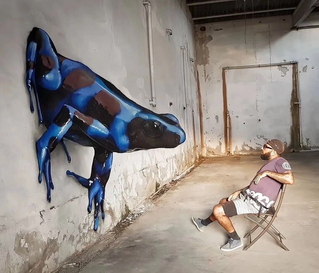 神奇的3D视觉装置.3D壁画.视错觉装置.户外雕塑（图ZMjAxMzg3NDA4） - 展陈设计 - 站酷设计师北京金盛博创3D画原创素材 - 站酷ZCOOL