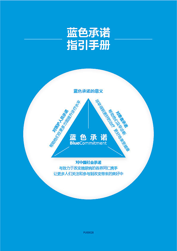 VI《蓝色承诺》品牌推广手册创意设计