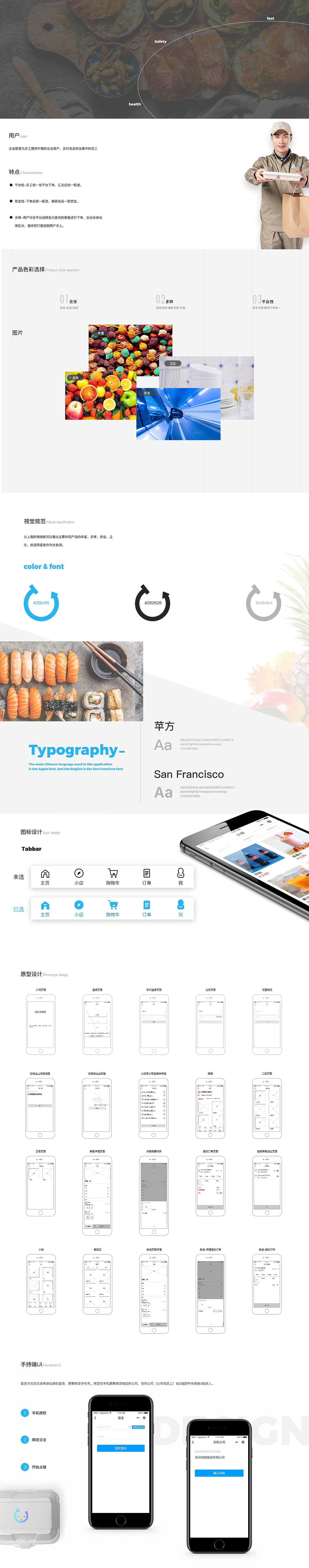 企业订餐小程序及后端（图ZMTQ3ODgxMjQ4） - APP界面 - 站酷设计师Aaron_zzc原创素材 - 站酷ZCOOL