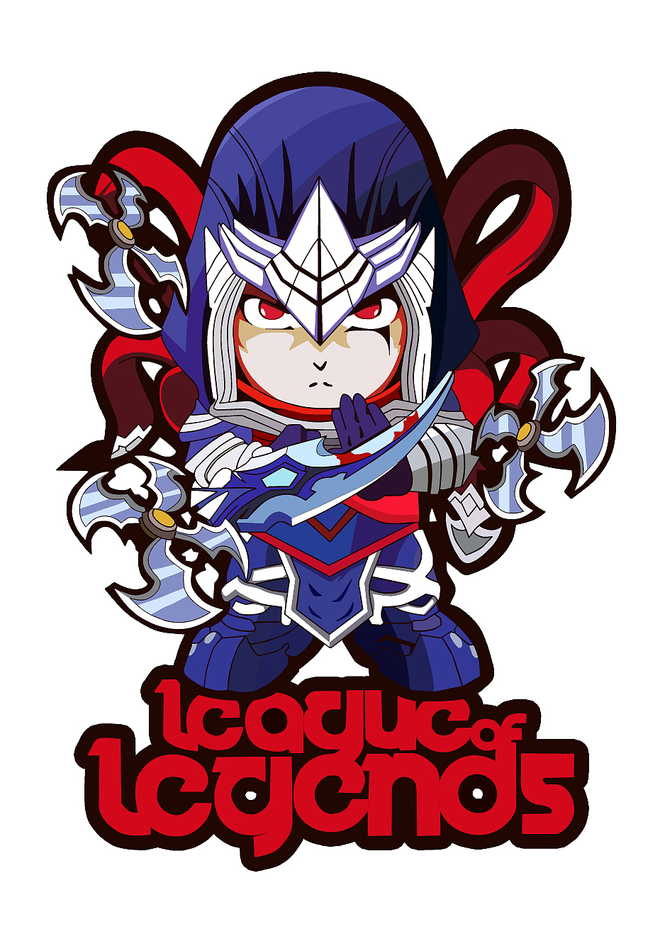 英雄联盟q版插画