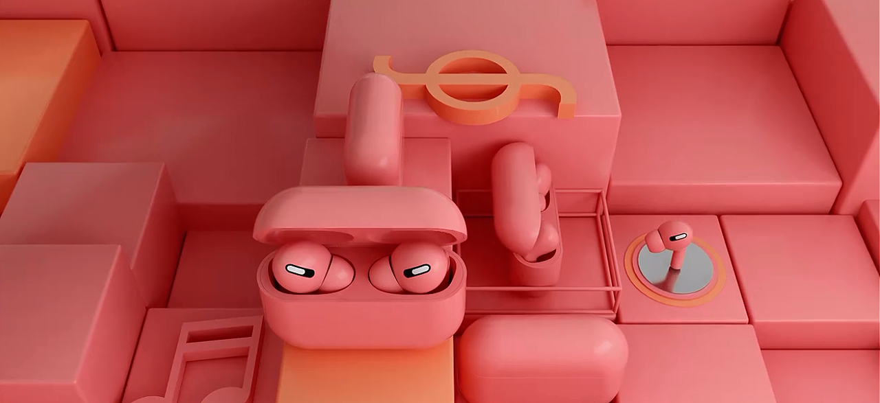 C4D《耳机动画》