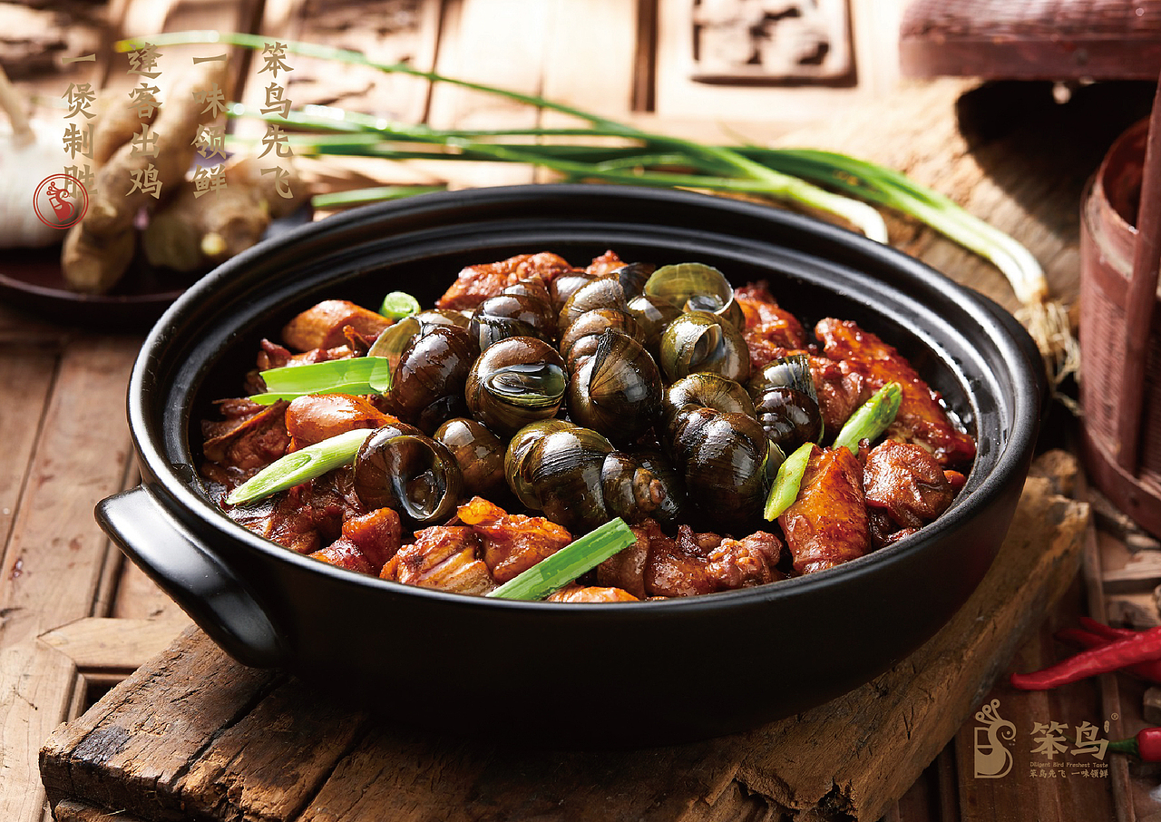 笨鸟鲍鱼鸡-餐饮品牌策划