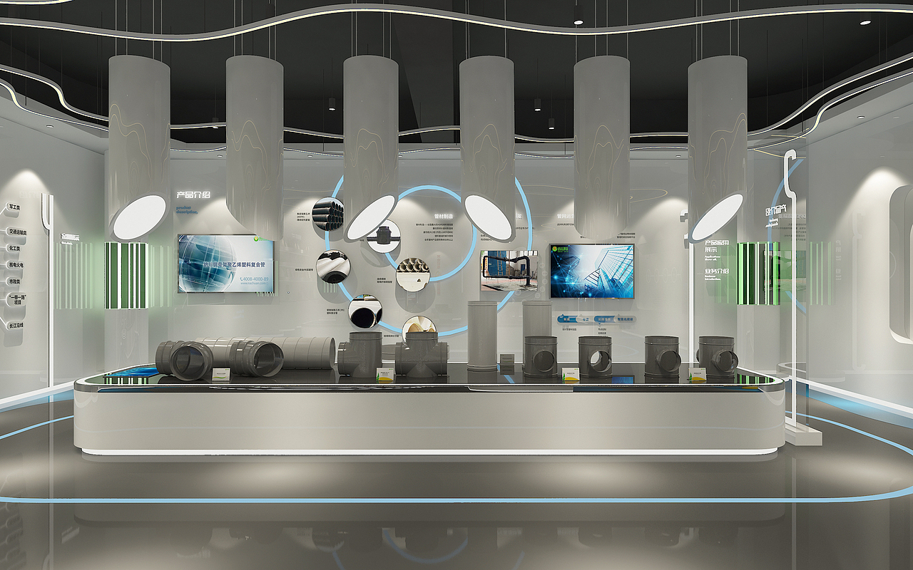 纳川展厅（图ZMjM3Nzk0NjEy） - 家装设计 - 站酷设计师羊暖心原创素材 - 站酷ZCOOL