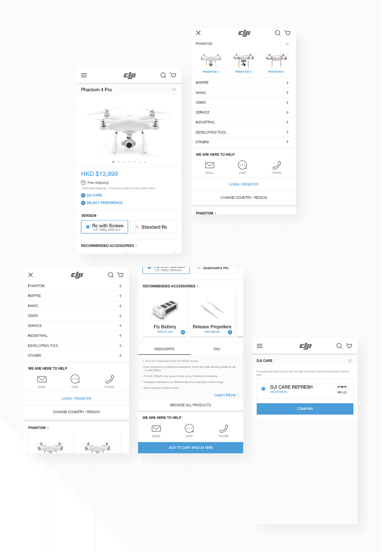 Dji.com Website Redesign（图ZNzExOTE1ODQ=） - 企业官网 - 站酷设计师013592原创素材 - 站酷ZCOOL