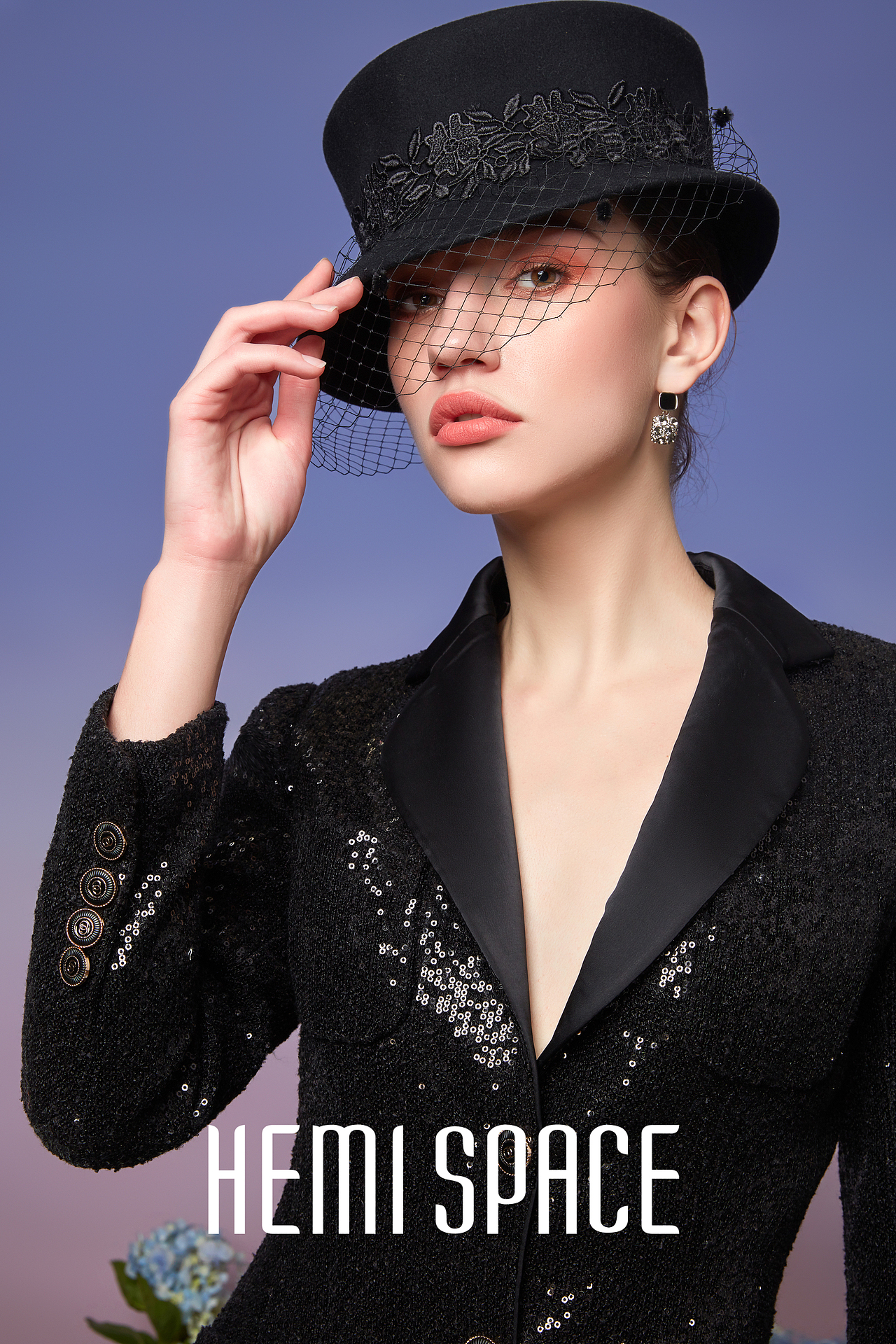  [高定西服拍摄]女士高端服装摄影棚大片lookbook拍摄