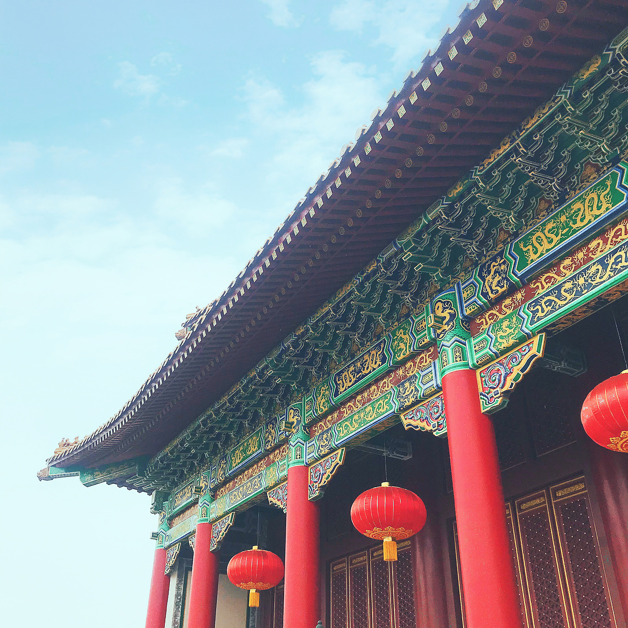 手机摄影 - 横店影视城 - 明清宫苑