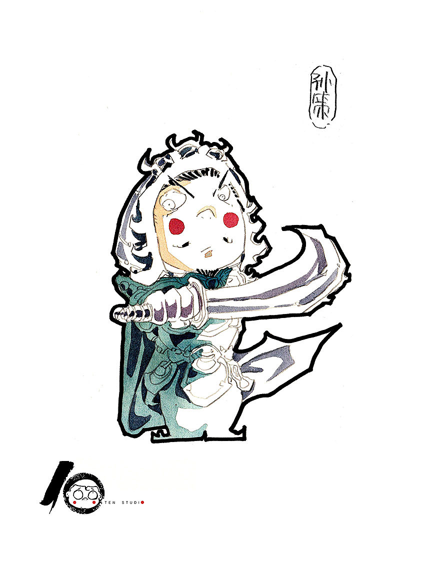 "10"工作室的第一版妥妥三国系列作品——吴（图ZMTQ0MTMzMzgw） - 概念设定 - 站酷设计师妥妥toto原创素材 - 站酷ZCOOL