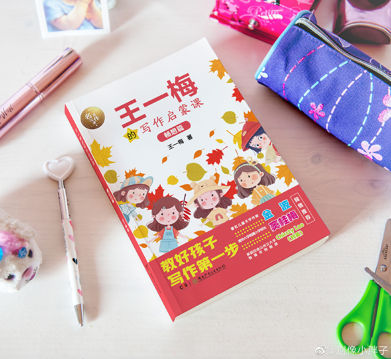 作文书封面设计 王一梅的写作启蒙课（图ZMTk0MDkzMzcy） - 书籍/画册 - 站酷设计师胖墩墩小朋友原创素材 - 站酷ZCOOL