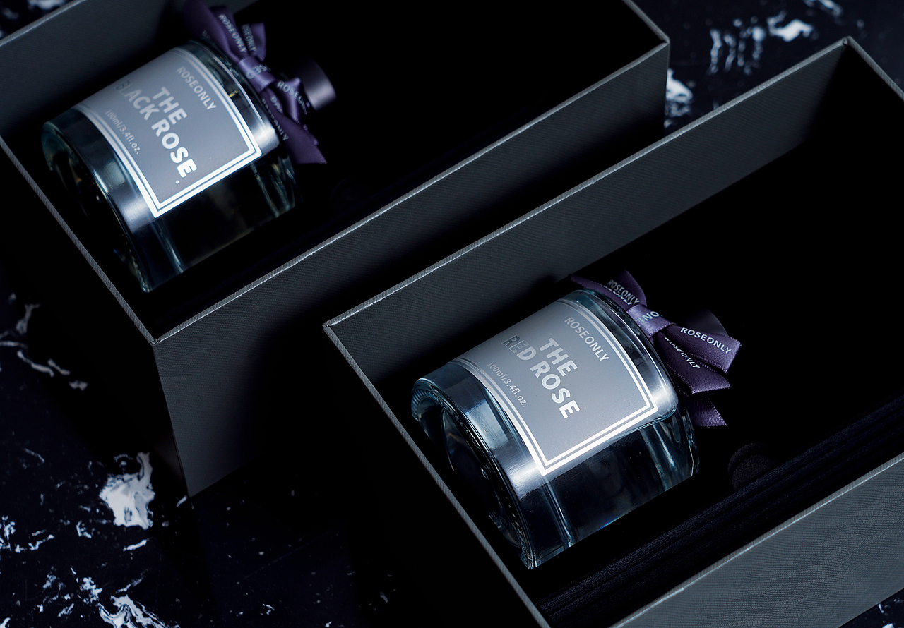 ROSEONLY 七夕香薰蜡烛（图ZMjIyMjE1MTQ4） - 产品摄影 - 站酷设计师半个西瓜zzz原创素材 - 站酷ZCOOL