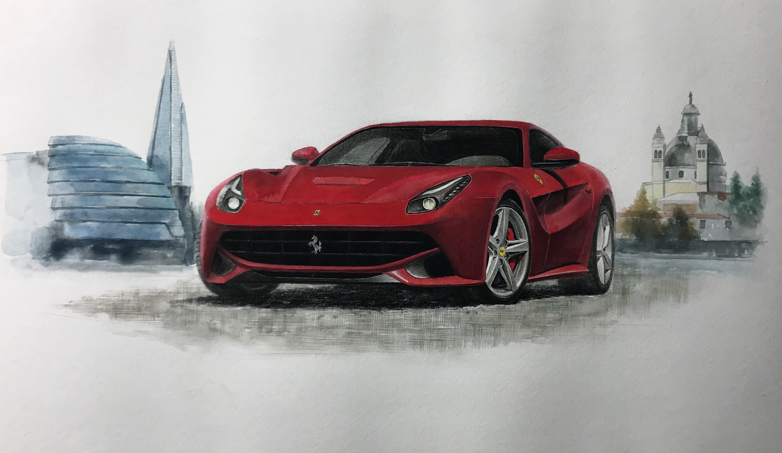 超酷汽车跑车设计（一）_CG插画_绘画艺术-摩尔网CGMOL