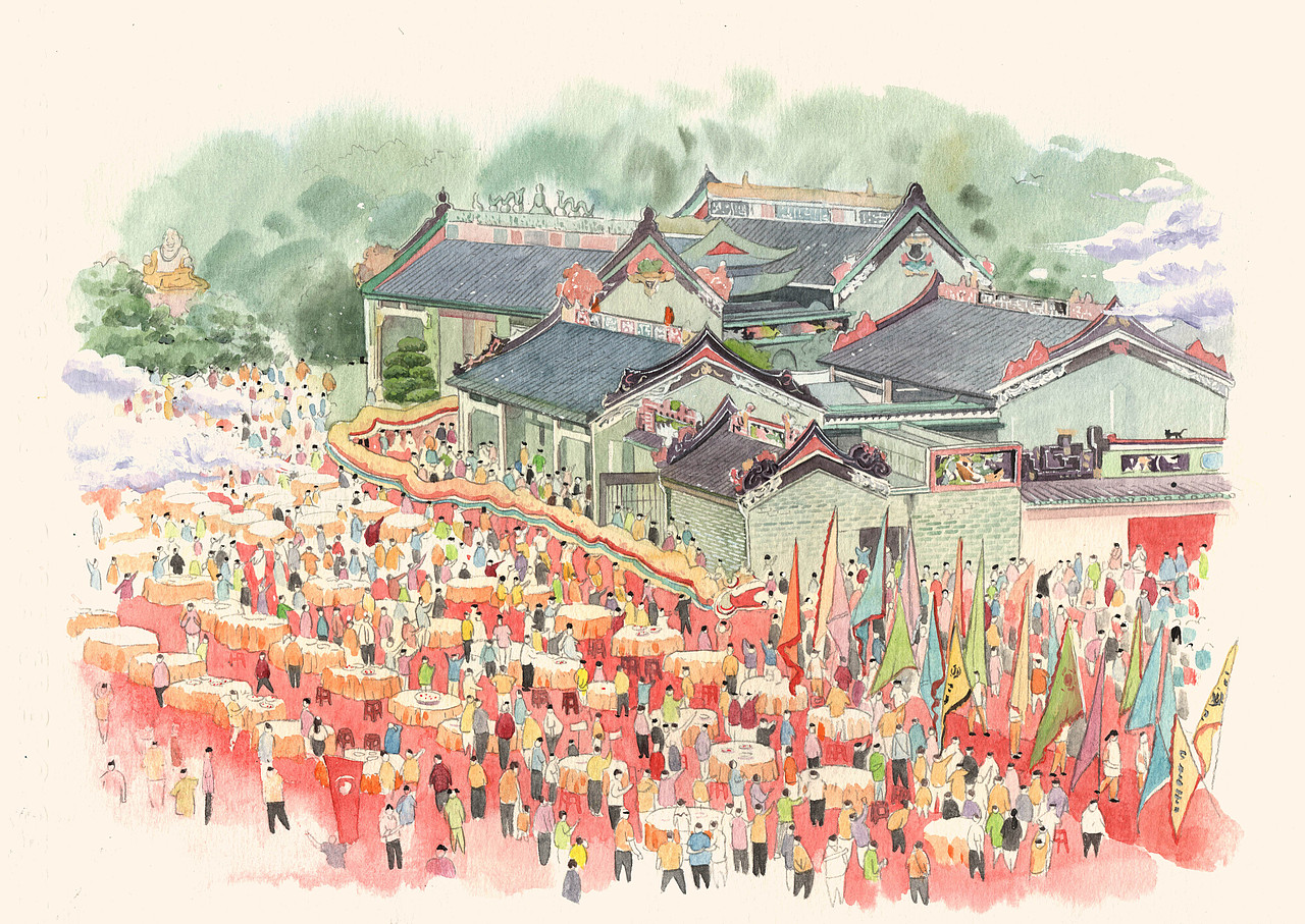 深圳风物志（图ZMjMyNzIyMDk2） - 商业插画 - 站酷设计师EveXu原创素材 - 站酷ZCOOL