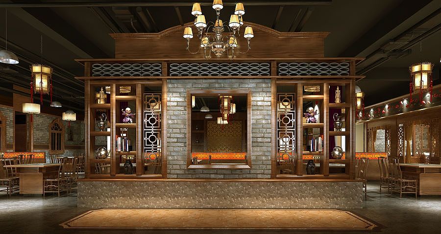 甘肃天水聂三耳火锅店装修设计|甘孜火锅店设计公司（图ZOTY1MDEyMjQ=） - 家装设计 - 站酷设计师甘孜_火锅店设计原创素材 - 站酷ZCOOL