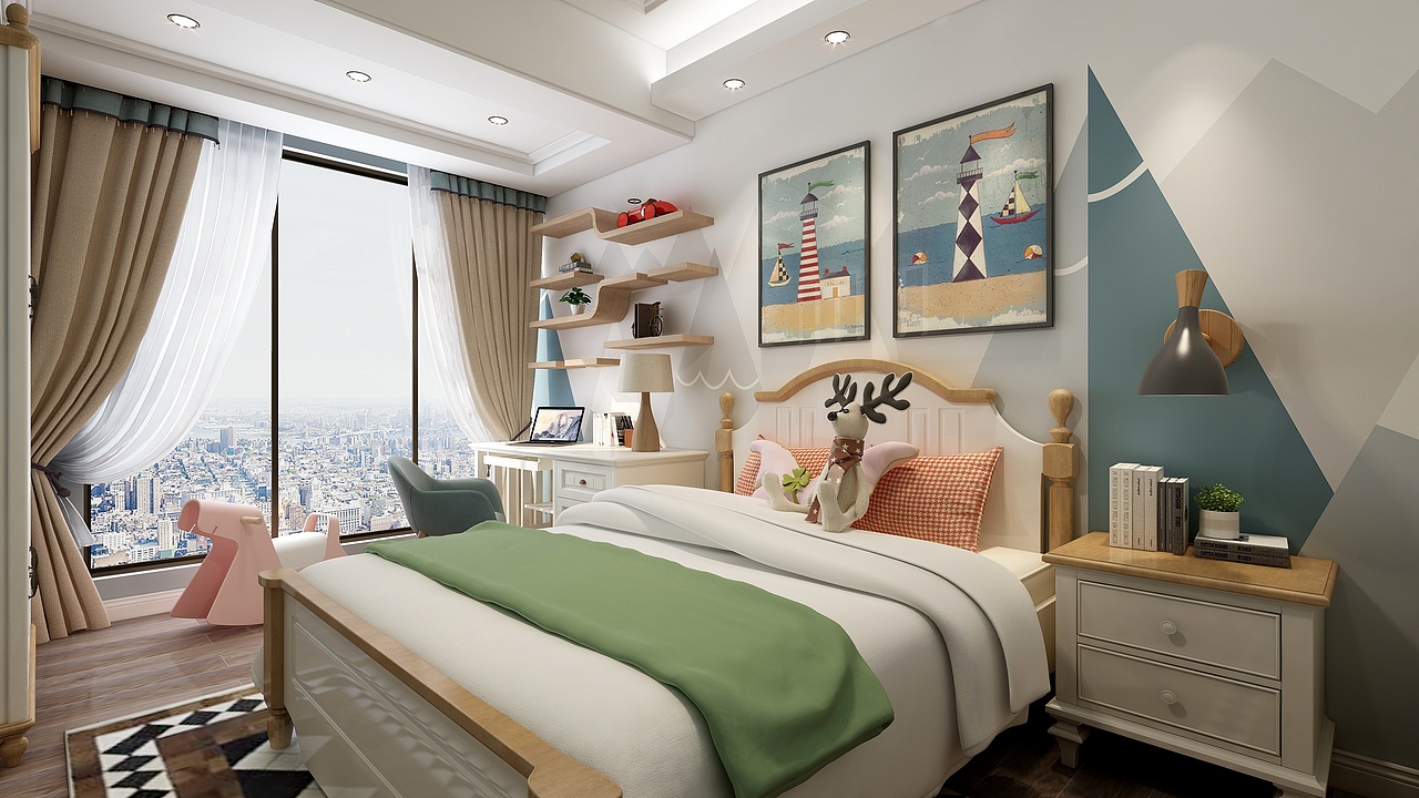 120小户型现代轻奢