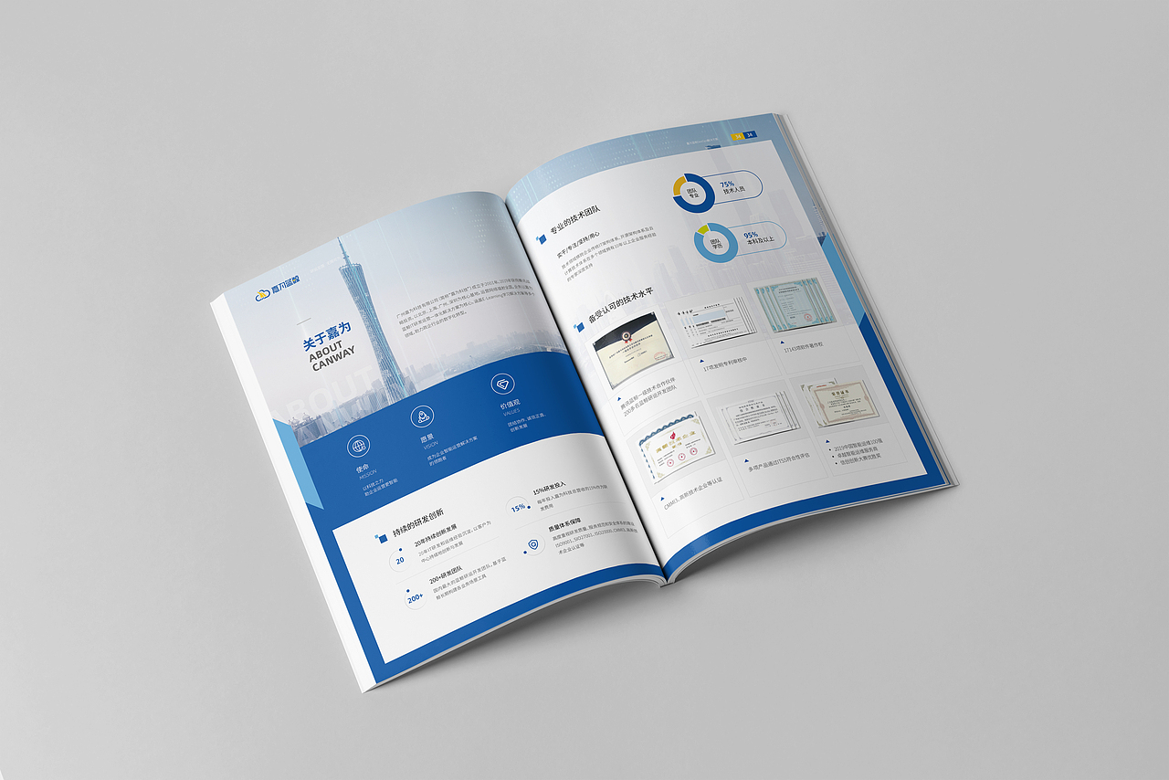 互联网科技运维解决方案画册