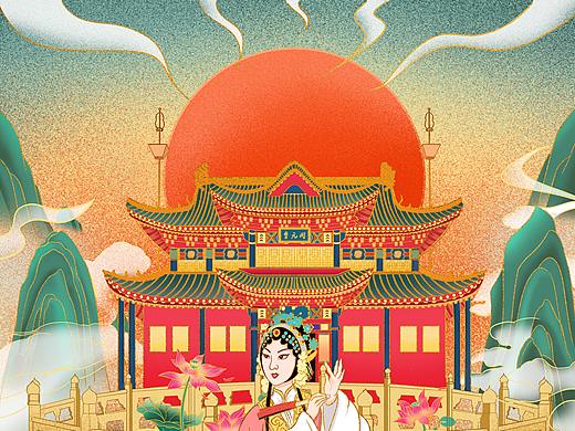 山水太行，魅力邢襄（个人主页-ZNTQ1NjIzMjg=） - 海报 - 站酷设计师何树淮0816原创素材 - 站酷ZCOOL