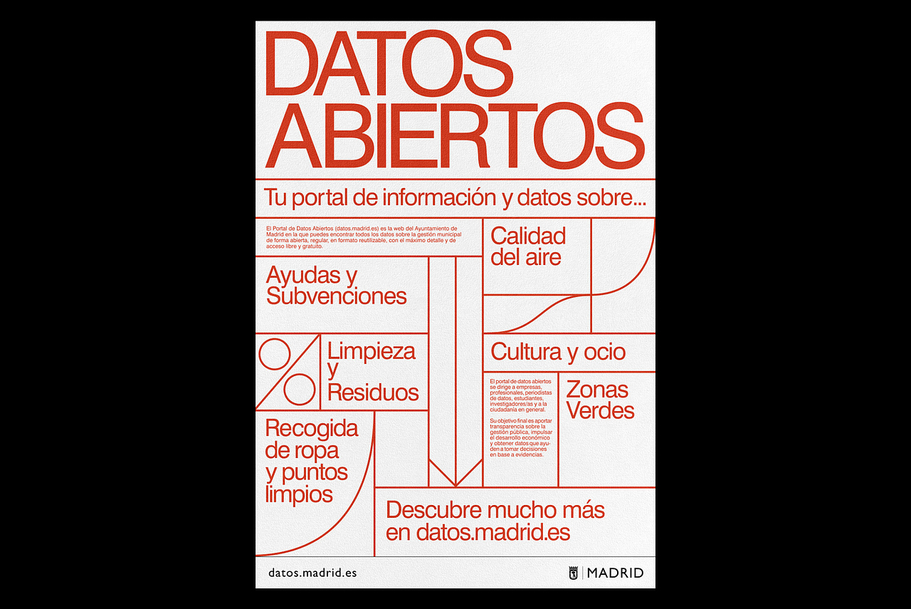设计分享/ Datos Abiertos–马德里市政厅（图ZMjM0NDg4NTY0） - 海报 - 站酷设计师BranD杂志原创素材 - 站酷ZCOOL