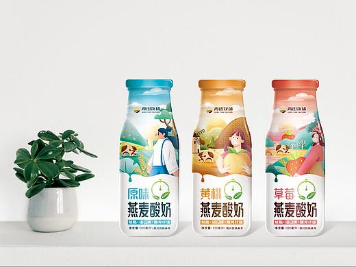 青田牧场--燕麦酸奶系列
