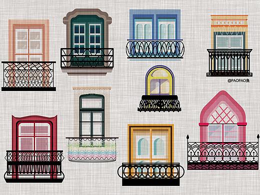 我在透过窗户看到你哦~