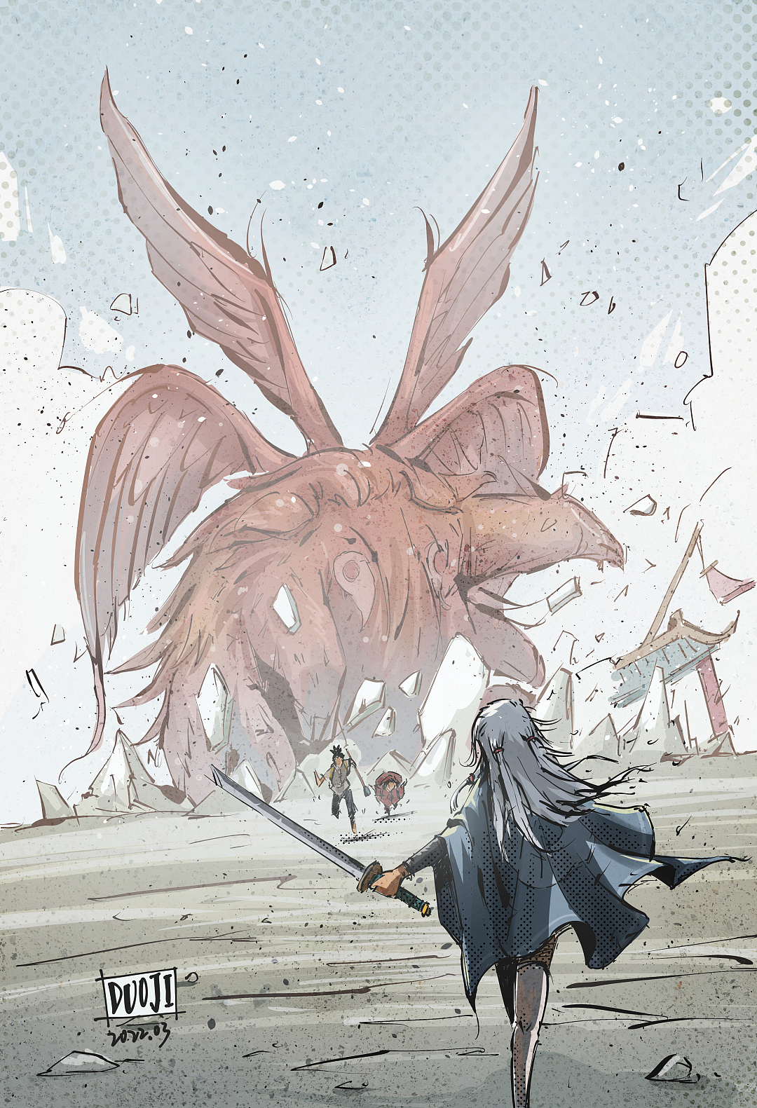 《幻境之旅》第二弹（图ZMjk1Nzg3OTEy） - 单幅漫画 - 站酷设计师多吉虫梦原创素材 - 站酷ZCOOL