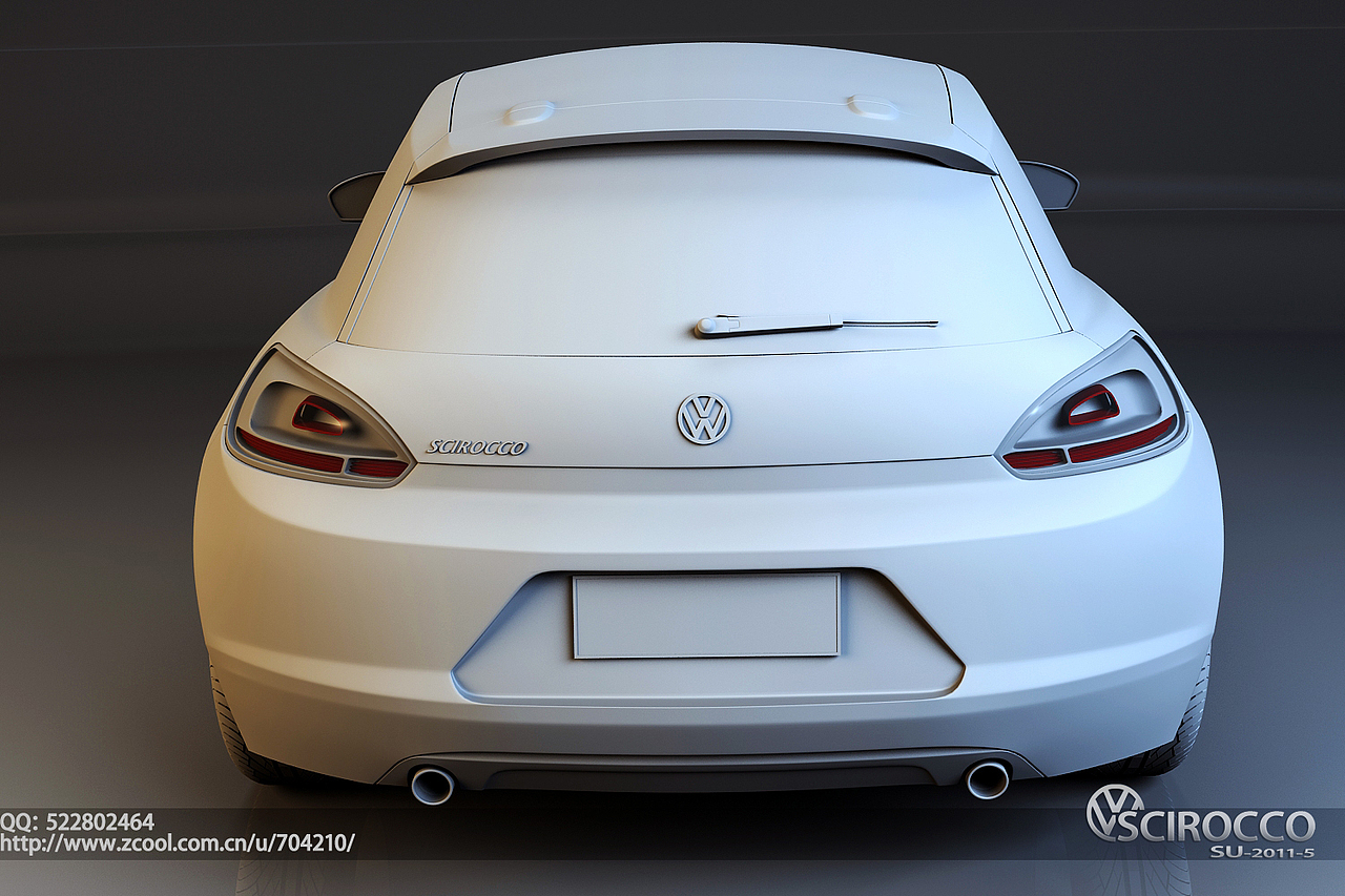 精悍小钢炮—VW 尚酷小白模！（图ZNTgwNzQ2MA==） - 机械/交通 - 站酷设计师Su2011原创素材 - 站酷ZCOOL
