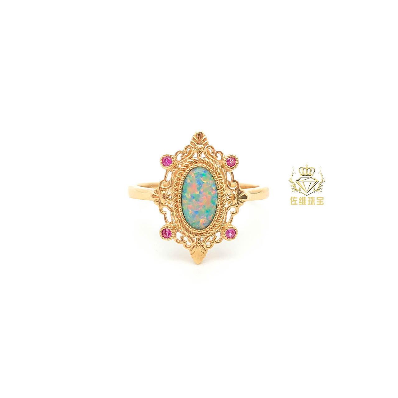 佐维设计工作室 部分欧泊定制成品欣赏（图ZMTE3ODM1ODgw） - 首饰设计 - 站酷设计师佐维设计工作室原创素材 - 站酷ZCOOL