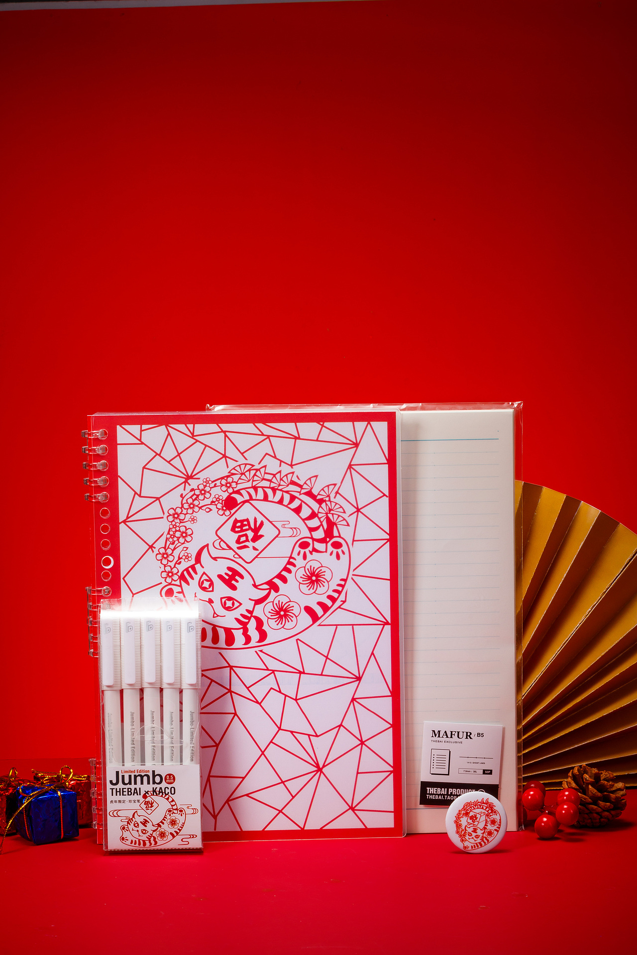 【文创】萌虎送福气,福虎钢笔写好运!