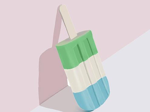 可爱美味的冰棍（个人主页-ZNDM3MzQ0NjA=） - 创作习作 - 站酷设计师很好的古莉原创素材 - 站酷ZCOOL