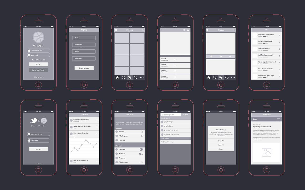 Dribbble for iOS 界面设计（毕业设计）多图～（图ZMzM3NTkwMjg=） - APP界面 - 站酷设计师一恢原创素材 - 站酷ZCOOL