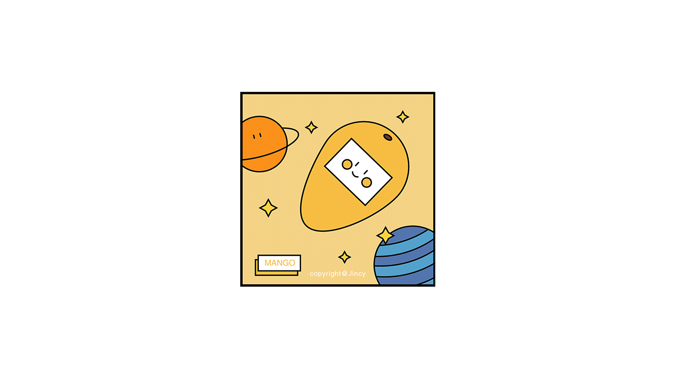 Fruit Planet（图ZMjA1NTk0MDI4） - 新锐潮流插画 - 站酷设计师Jincyya原创素材 - 站酷ZCOOL
