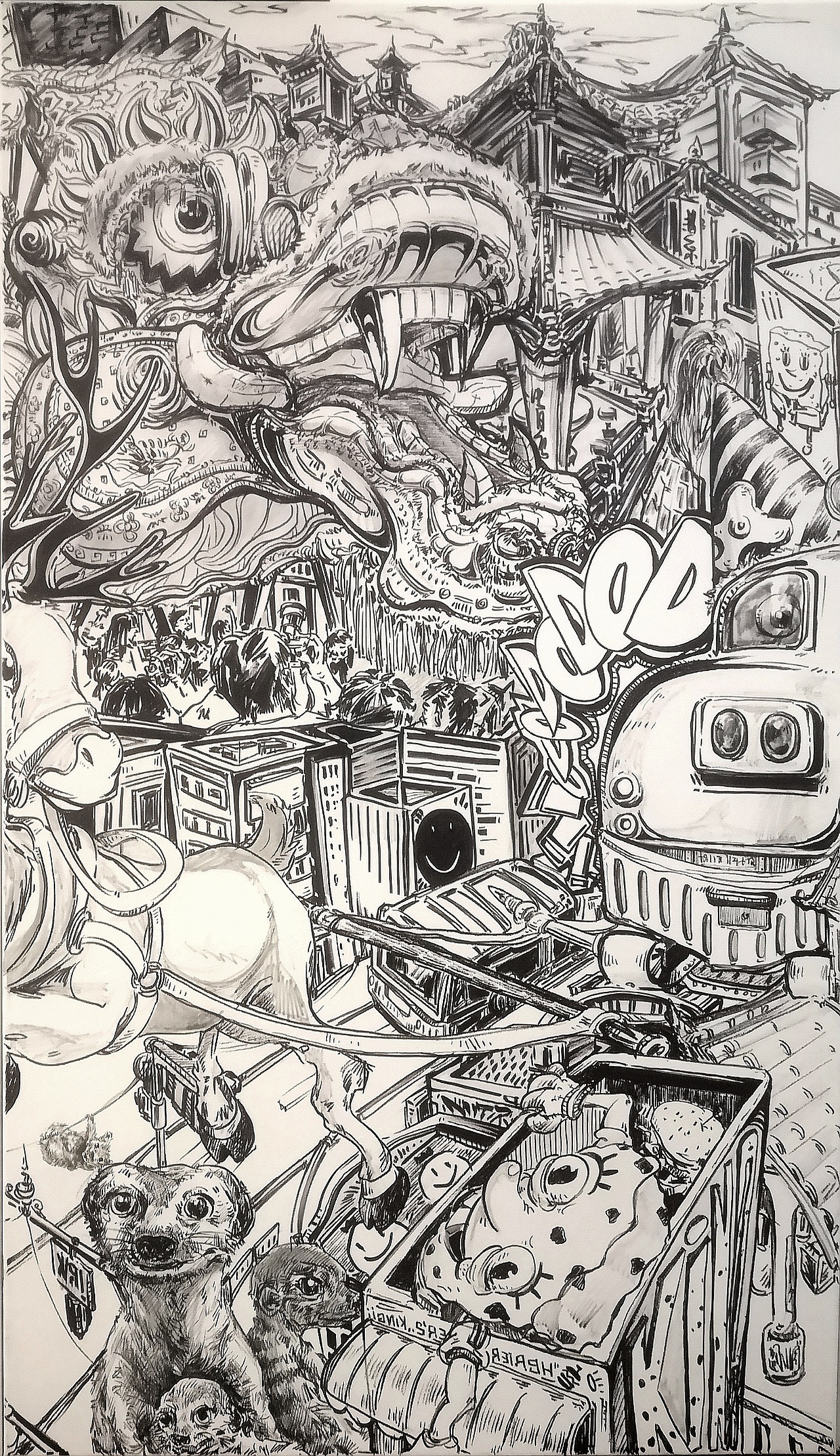 用心画画，用心感受！（图ZMjY0ODQ1OTgw） - 艺术插画 - 站酷设计师孟爷子原创素材 - 站酷ZCOOL