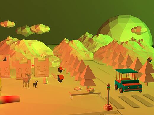 简单的C4D作品（个人主页-ZMzExNTk1NjA=） - 其他 - 站酷设计师好大的喵原创素材 - 站酷ZCOOL