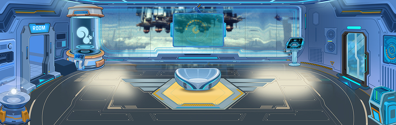 设计-1 落地窗宽敞明亮,太空世界一览无余