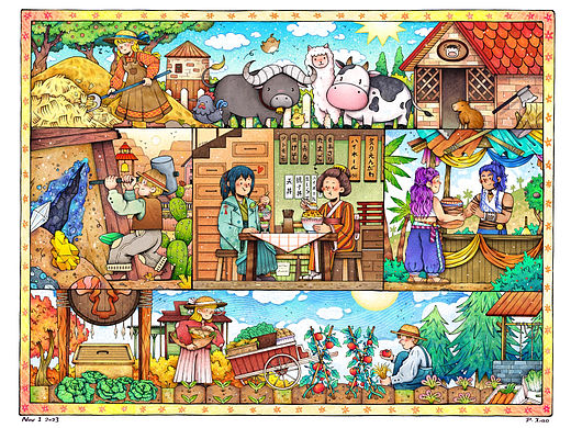 牧场物语🌾插画