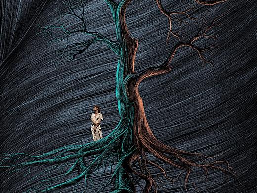 一版环保概念海报