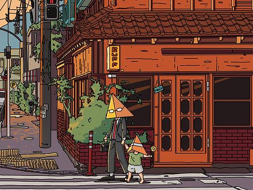 父亲节/MANBUFF插画